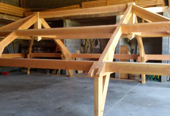 Charpente bois sur mesure